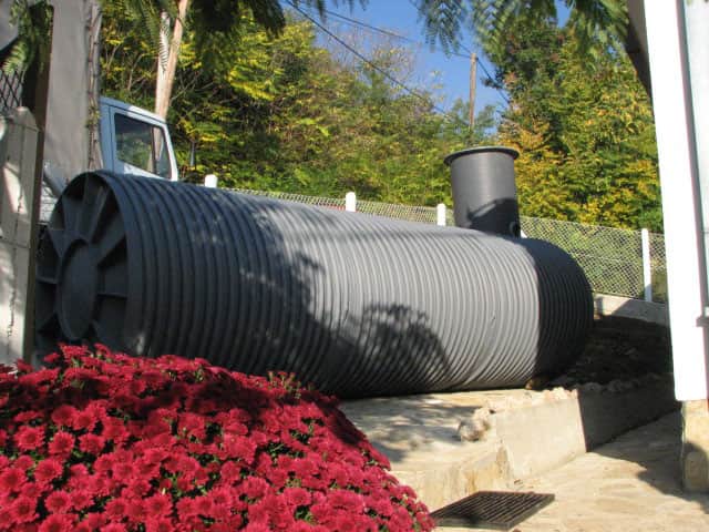 cisterna, horizontalni rezervoar